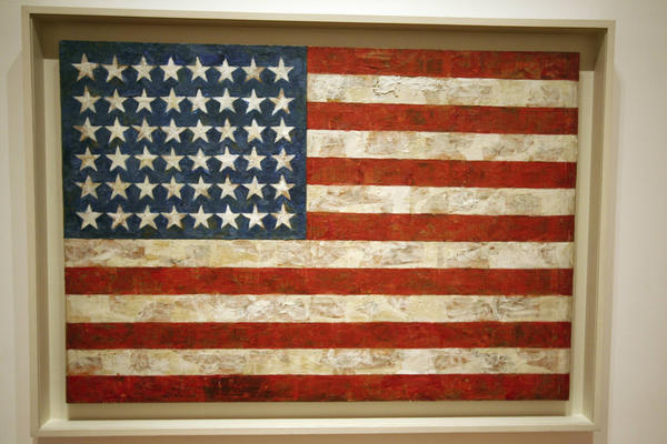 Jasper Johns: „Zastava 1958“