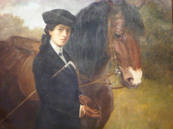 Autoportret s konjem