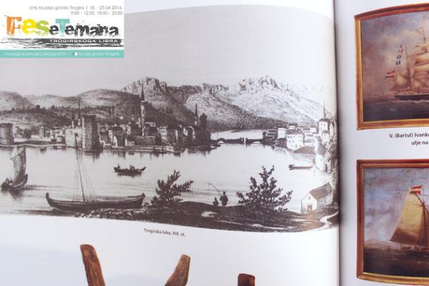 rogirska luka u 19. stoljeću | iz kataloga izložbe "BRODOGRADILIŠTE TROGIR - Od zanatske do industrijske proizvodnje