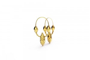 Zlatarne Zaks_Bribirske Kneginje, srebrne nausnice sa zutom pozlatom, s popustom 1308 kn