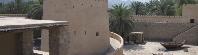 Bajkoviti dvorac Khasab u Omanu