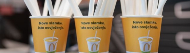 McDonald’s uvodi papirnate slamke