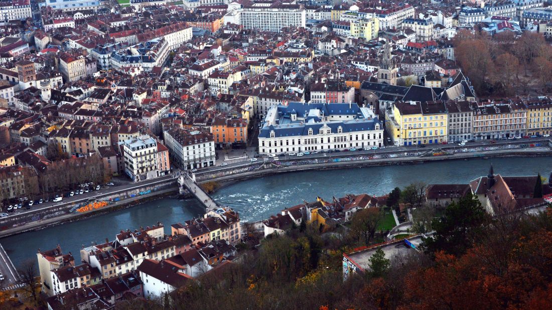 grad Grenoble alpe francuska