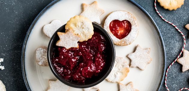 Prhki keksi sa marmeladom – zvijezdice su desert koji obilježavaju Božić