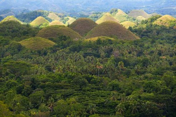 cokoladna brda prirodni fenomen na filipinima