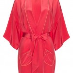 ALÖE RASPBERRY PEONY KIMONO, £378