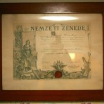 Diploma Anke Gvozdanović, Konzervatorij u Budimpešti, 1908., foto Vedran Benović