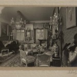 Plavi salon, iz fotoalbuma Rudolfa Firšta, 1929. , Fototeka Muzeja grada Zagreba, foto Miljenko Gregl