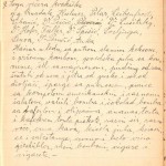 Stranica iz rukopisnog dnevnika Margite Čokel