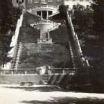Vrt palače Gvozdanović, oko 1930., fotodokumentacija MUO