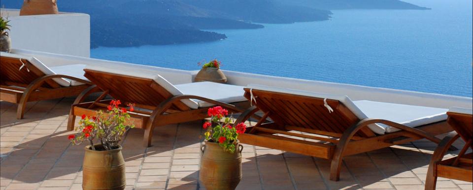 Otputujte u zanosne terme otoka Santorinija u Notos Therme & Spa hotel