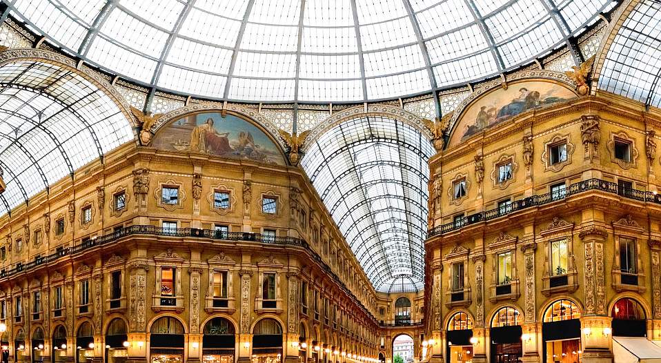 Galerija Vittorio Emanuele najljepše mjesto za shooping u Milanu