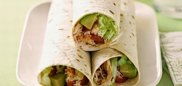 Jednostavni burrito s piletinom i avokadom