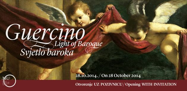 Obavijest u povodu otvaranja izložbe Guercino: Svjetlo baroka