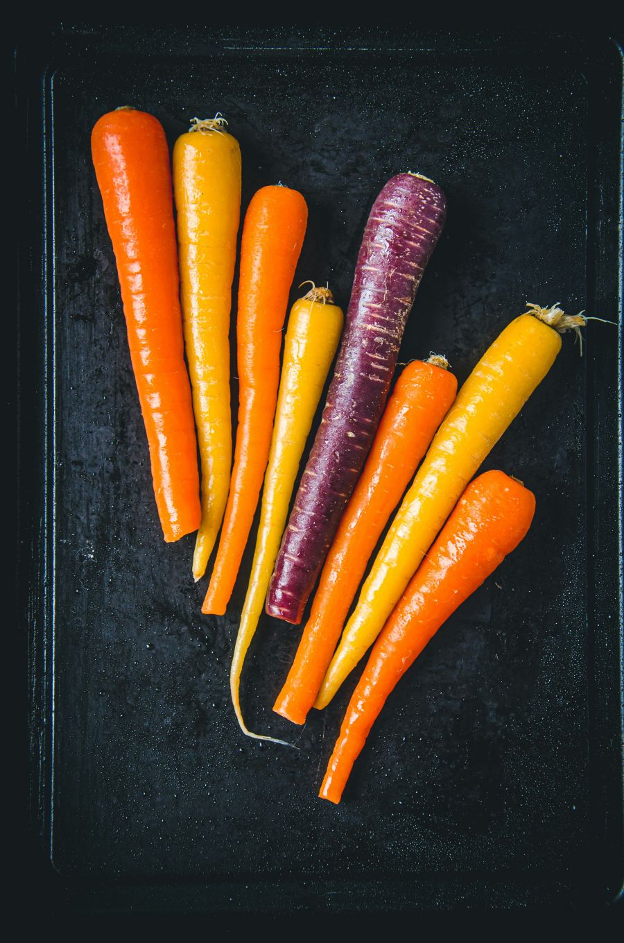 zuta narandzasta ljubicasta mrkva