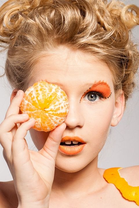 mandarina fashion žena zdravlje