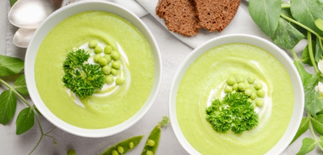 Zelena juha od graška i mente kao stvorena za proljeće