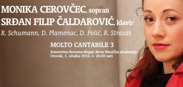 Koncert Monike Cerovčec i Srđana Čaldarovića