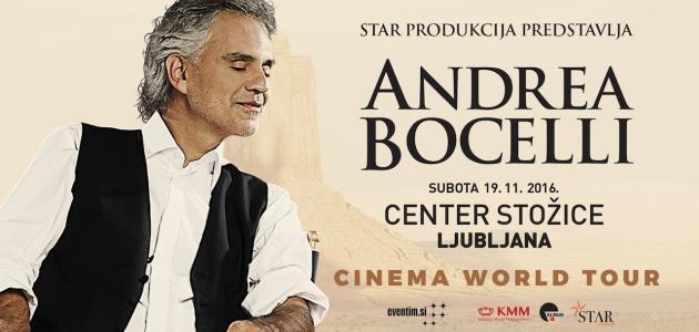 Andrea Bocelli u Ljubljani