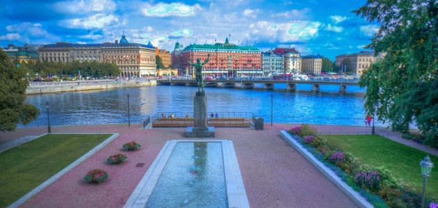 Elegantni švedski glavni grad Stockholm