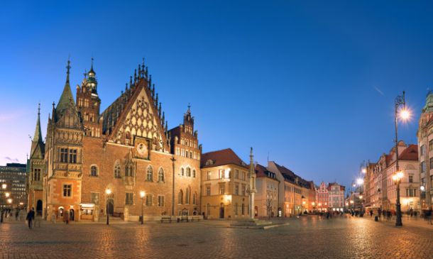 crkva trg Wrocław