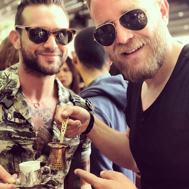 Luka Nižetić i chef Ivo pažanin turska kava