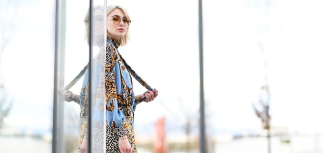 Neočekivani spoj leopard uzorka i svijetlo plave boje