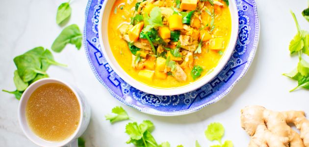 recept piletina ginger hrana juha dumbir