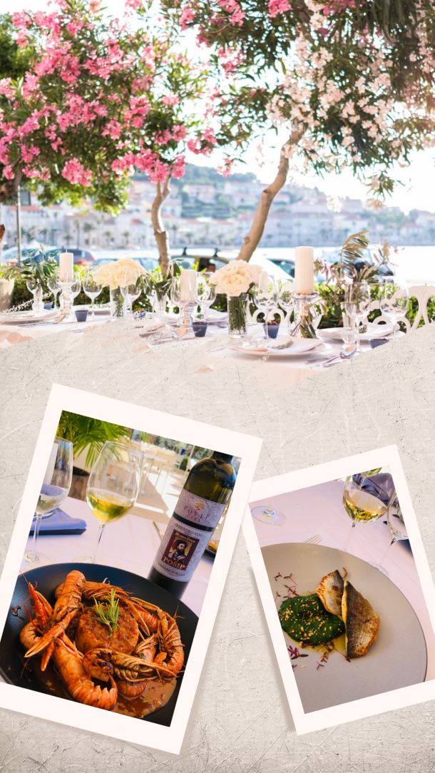 korčula hotel terasa