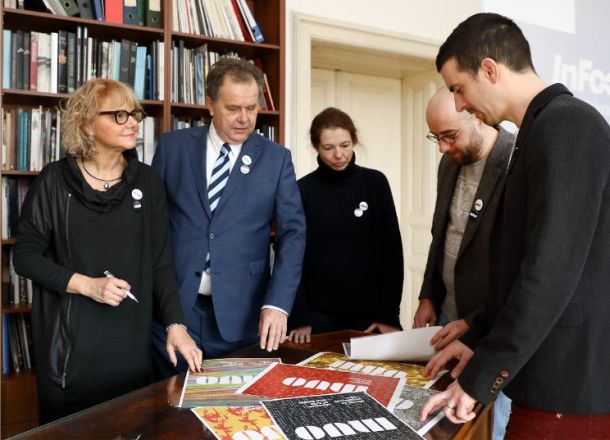 Vesna Ledic, Miroslav Gasparovic, Irma Huic, Goran Turkovic i Marko Sesnic