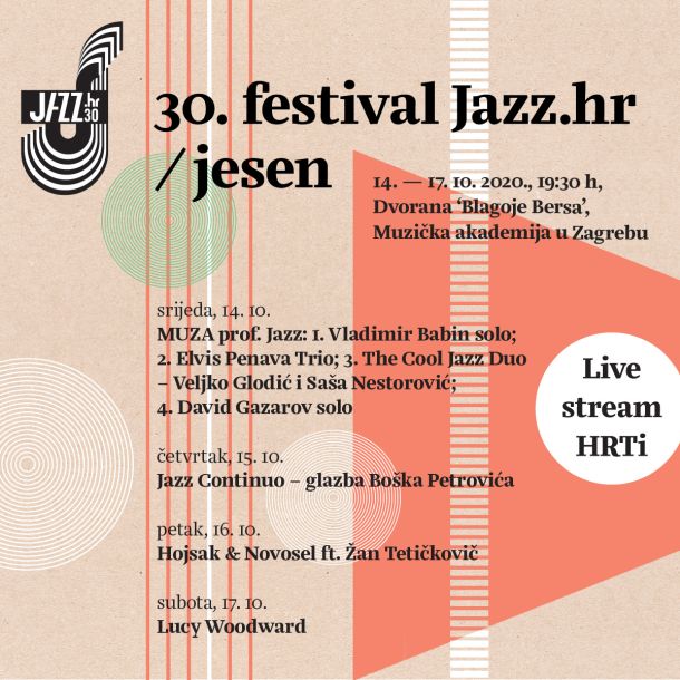30 festival jazza u zagrebu 2020