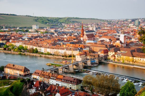 Würzburg barokni njemacki grad povijesti i vina