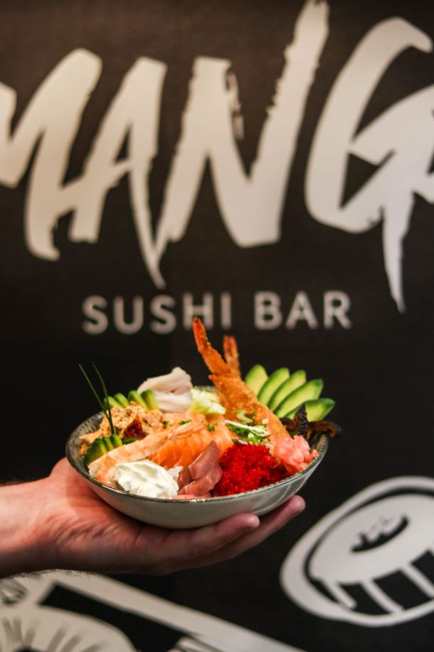 sushi bar restoran Manga