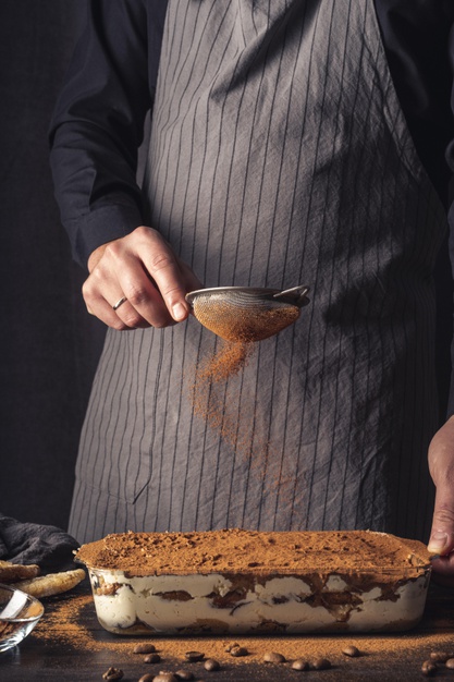 tiramisu desert kakao