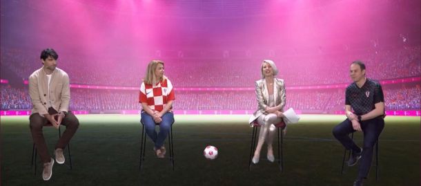Vedran Ćorluka, Nataša Rapaić, Ida Prester i Kostas Nebis