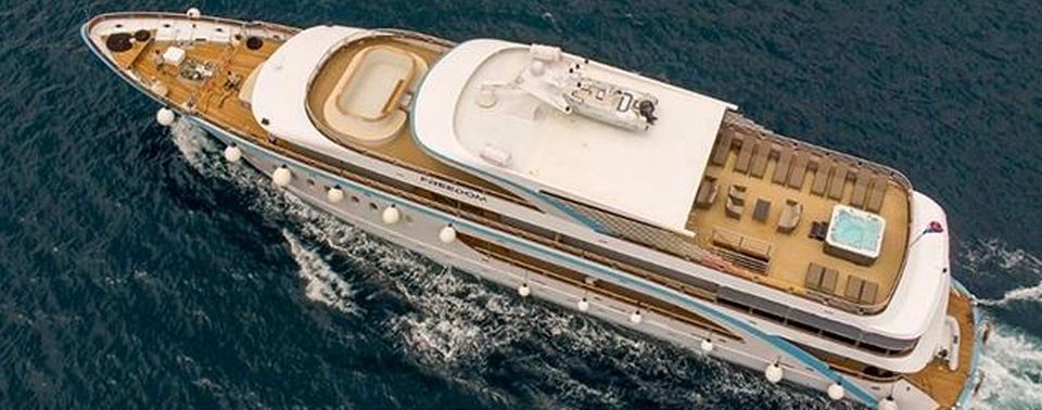 jahta FREEDOM paluba Cruising-s