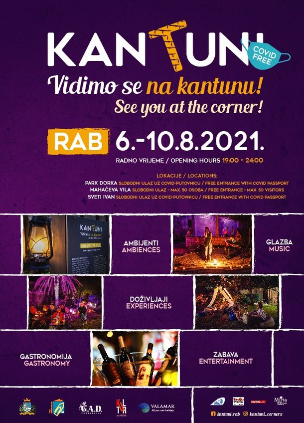 KANTUNI 2021 raspored