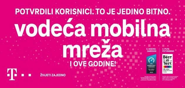 Hrvatski Telekom osvojio Ookla i umlaut nagrade za najbolju mobilnu mrežu