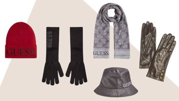 salovi kape rukavice guess