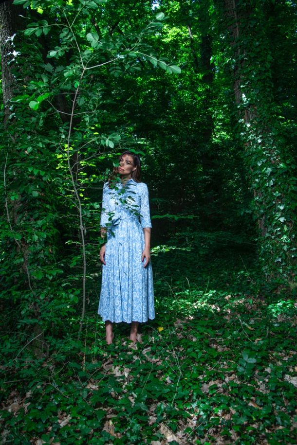 ivan friščić haljina plava