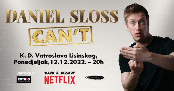 Daniel Sloss u Lisinskom