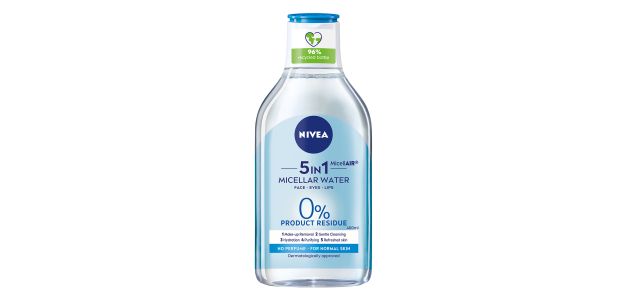 Nova NIVEA 5-u-1 micelarna voda praktično je rješenje za svaki tip kože
