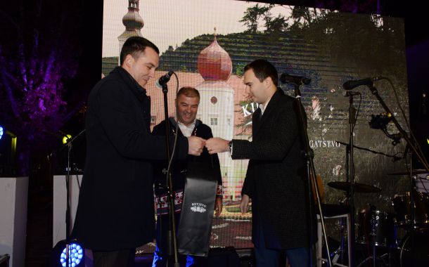 Edin Tuzović član Uprave kompanije Kutjevo Dino Galić gradonačelnik Podgorice Ivan Vuković