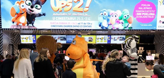 Vikend u CineStaru uz animirani hit privukao brojne obitelji željne zabave