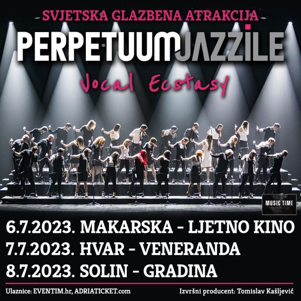 Perpetuum Jazzile  glazbena turneja 2023