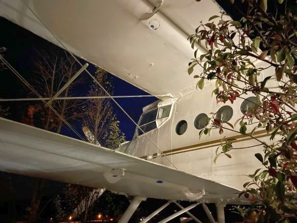 spavanje u avionu apartman