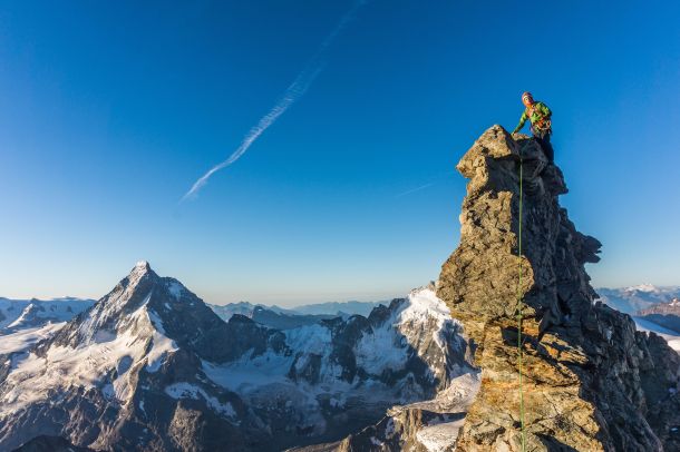 Dent Blanche planina svicarska penjanje