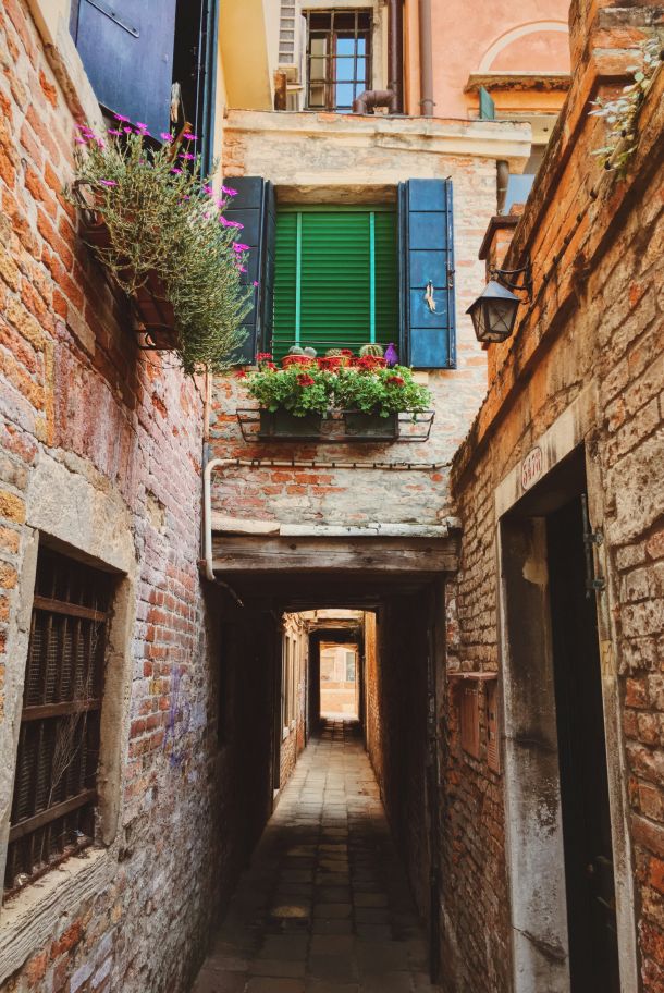 ulica venecija italija putovanja