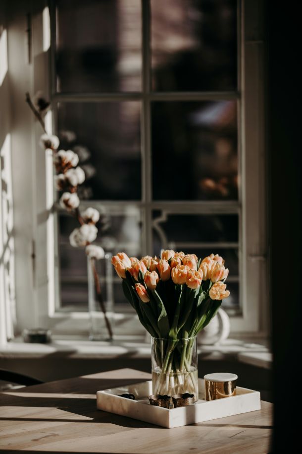 tulipani u domu interijer