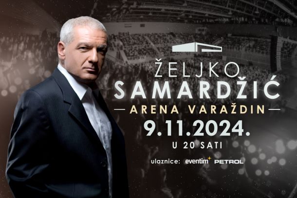 Zeljko Samardzic arena koncert 2024 Varazdin